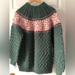 Handmade cardigan/sweater 80’s style
